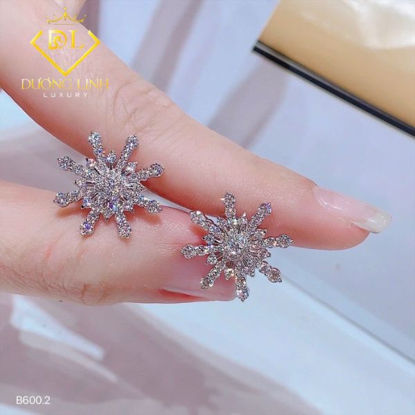 Bông Tai Kim Cương – B600.2